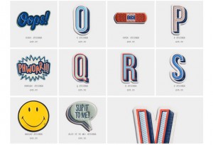 Anya Hindmarch stickers