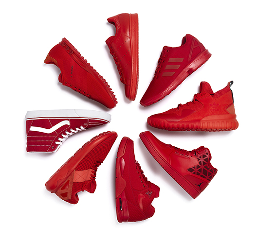 dontgounnoticed foot locker red sneakers