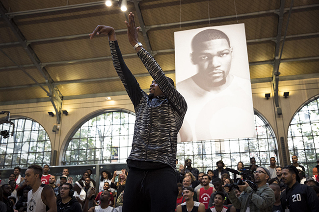 Kevin Durant Paris Nike KD Tour 2015